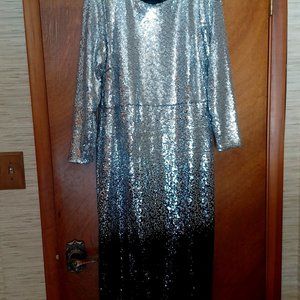 Sequined dress,  NWT, 18